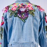 Chaqueta Flores 3D Lulo