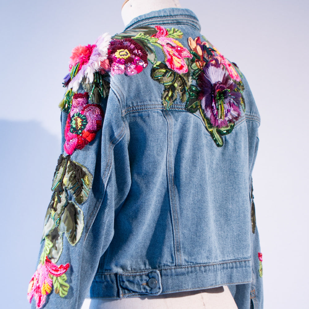 Chaqueta Flores 3D Lulo