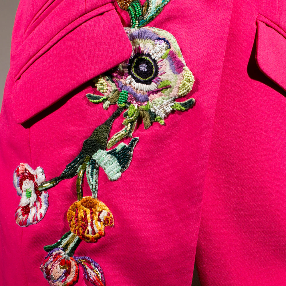 Fuchsia Vest, Garden Flowers