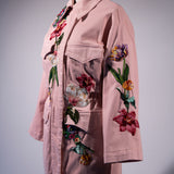 Trenchcoat Rosado Jardin