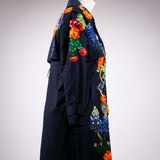 Trench Coat Azul, Blue Bonnets