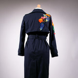 Blue Trench Coat, Blue Bonnets