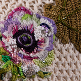 Sweater Tejido Flores Crochet