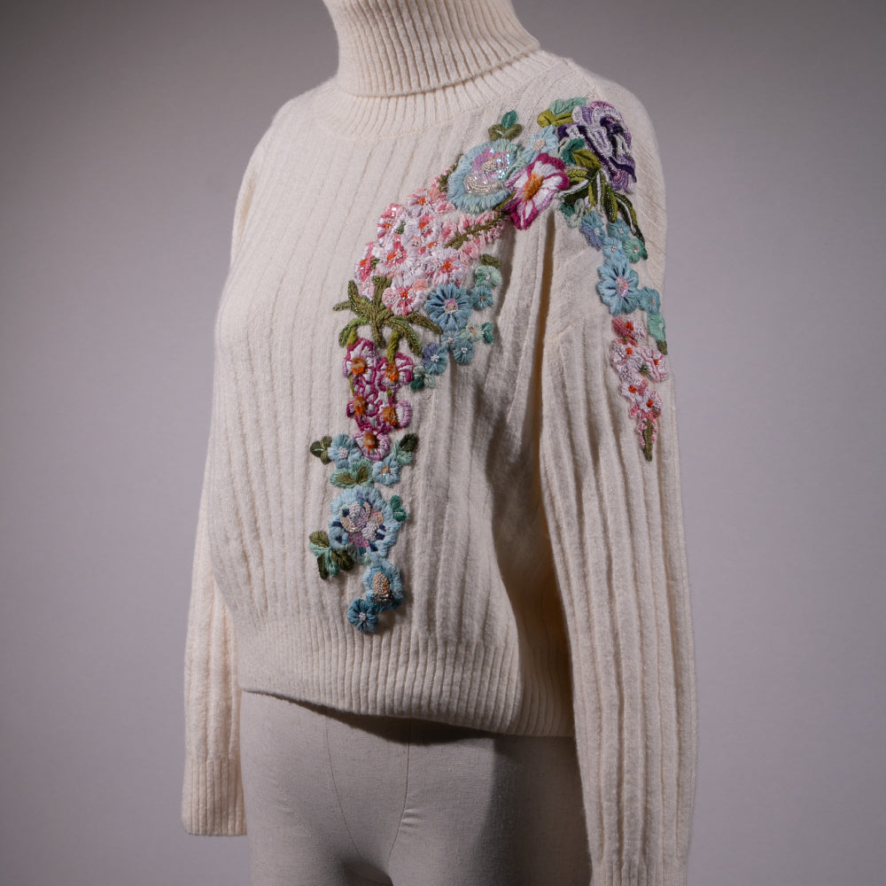 Pastel Garden Sweater