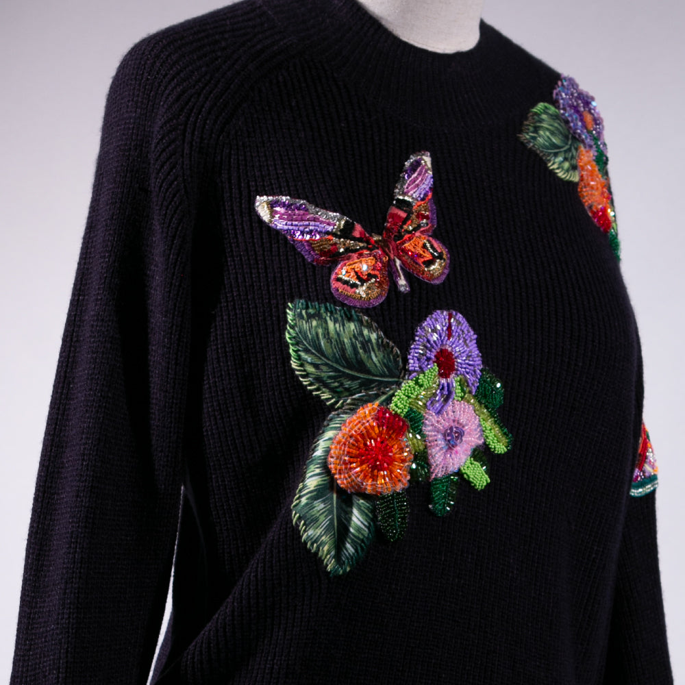 Butterfly Knitted Sweater