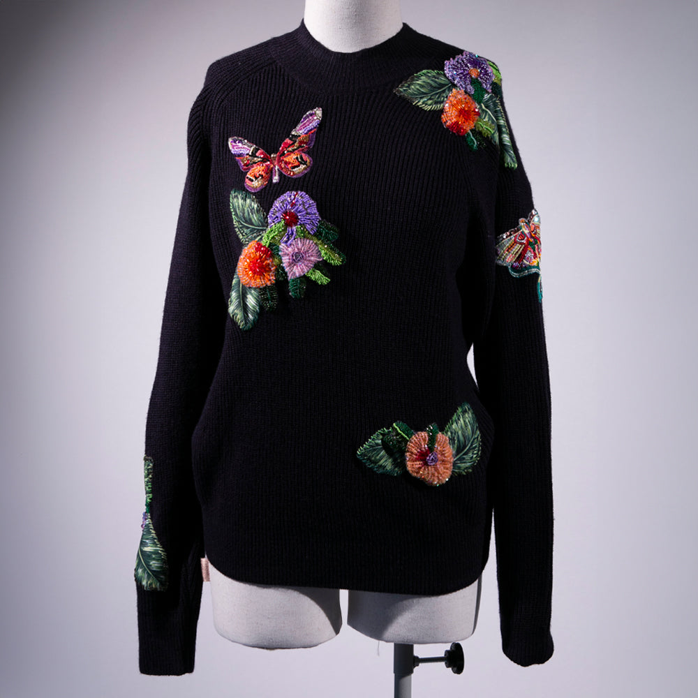 Butterfly Knitted Sweater