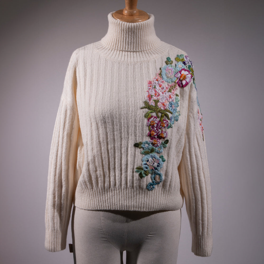 Pastel Garden Sweater