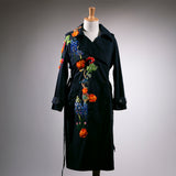 Trench Coat Azul, Blue Bonnets